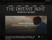 Tablet Screenshot of distantboat.com